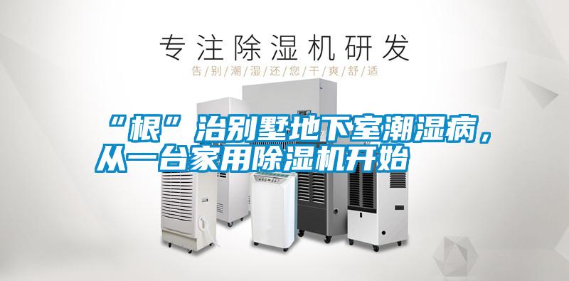 “根”治別墅地下室潮濕病，從一臺家用除濕機開始