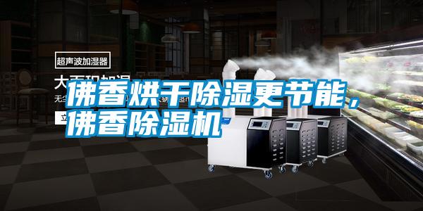 佛香烘干除濕更節能，佛香除濕機