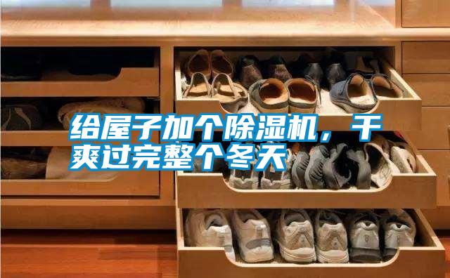 給屋子加個除濕機，干爽過完整個冬天