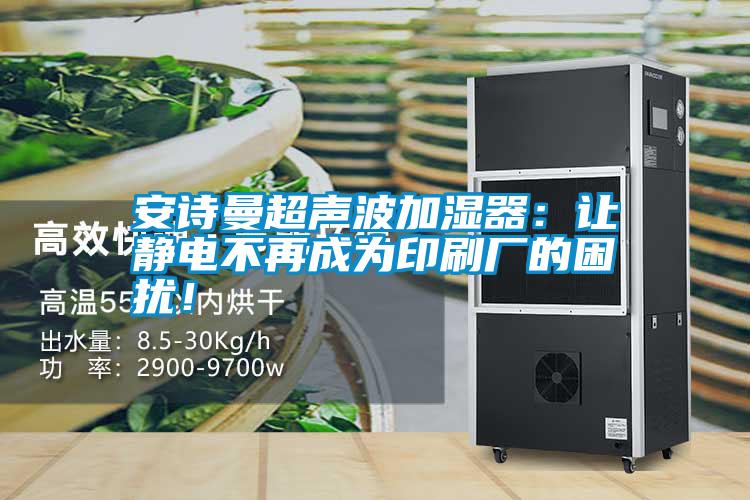 安詩曼超聲波加濕器：讓靜電不再成為印刷廠的困擾！