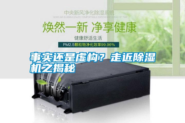 事實還是虛構？走近除濕機之揭秘