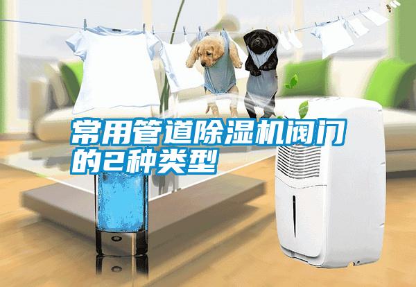 常用管道除濕機閥門的2種類型