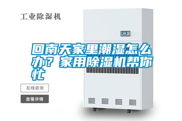回南天家里潮濕怎么辦？家用除濕機幫你忙