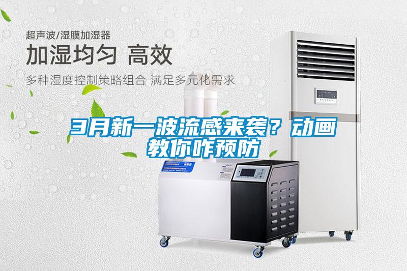 3月新一波流感來襲？動畫教你咋預防