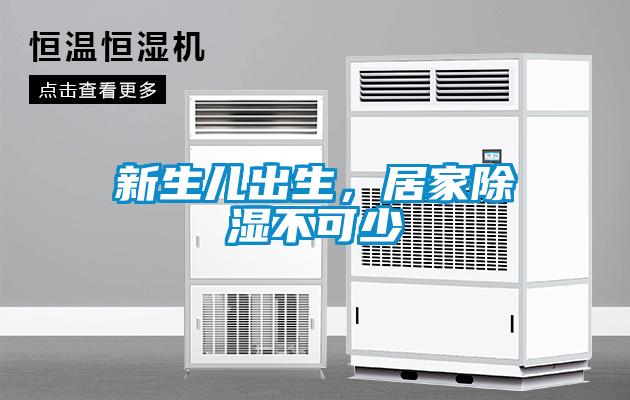 新生兒出生，居家除濕不可少