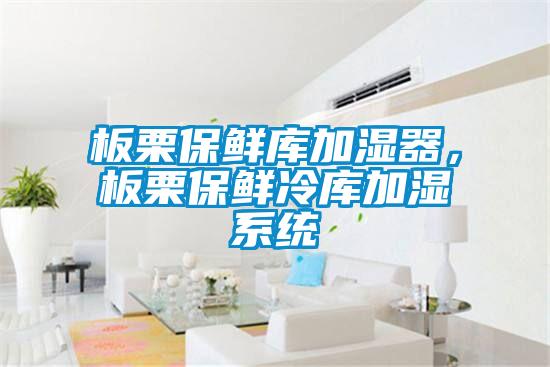 板栗保鮮庫加濕器，板栗保鮮冷庫加濕系統