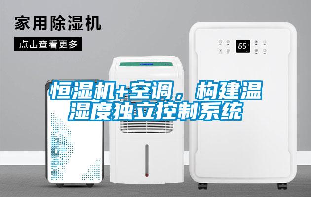 恒濕機+空調，構建溫濕度獨立控制系統