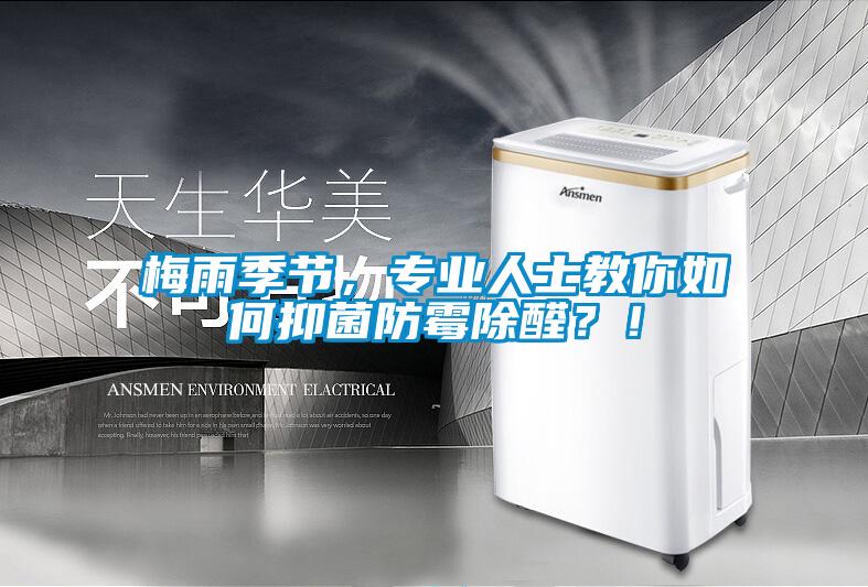 梅雨季節(jié)，專業(yè)人士教你如何抑菌防霉除醛？！