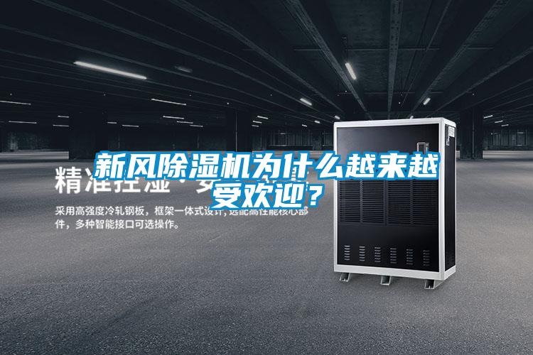 新風除濕機為什么越來越受歡迎？