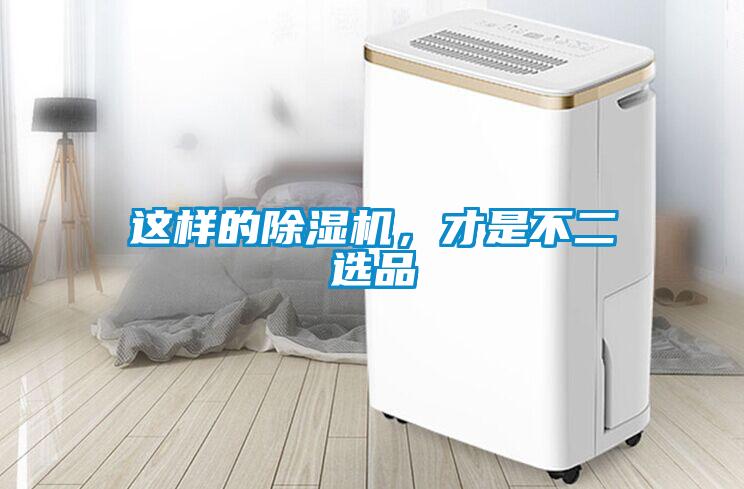 這樣的除濕機，才是不二選品