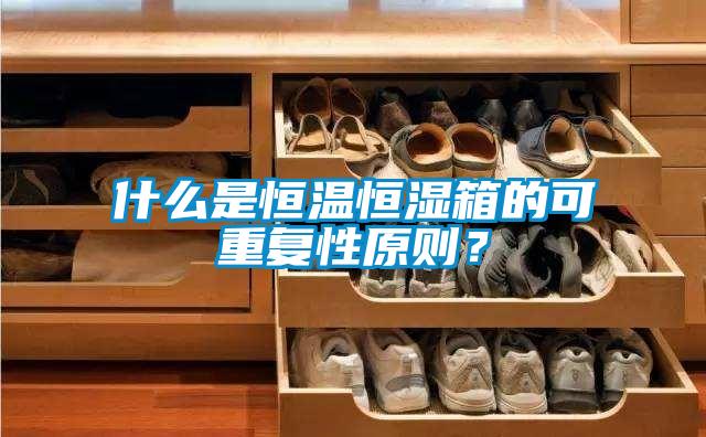 什么是恒溫恒濕箱的可重復性原則？