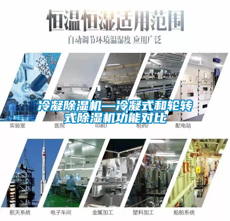 冷凝除濕機—冷凝式和輪轉式除濕機功能對比
