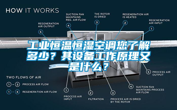 工業(yè)恒溫恒濕空調(diào)您了解多少？其設(shè)備工作原理又是什么？