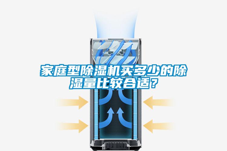 家庭型除濕機買多少的除濕量比較合適？