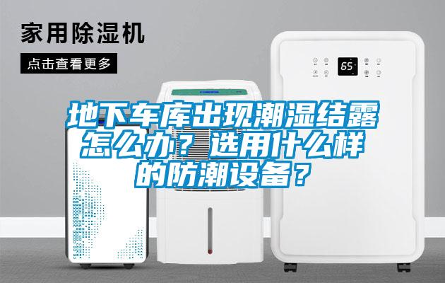 地下車庫出現(xiàn)潮濕結(jié)露怎么辦?選用什么樣的防潮設(shè)備?