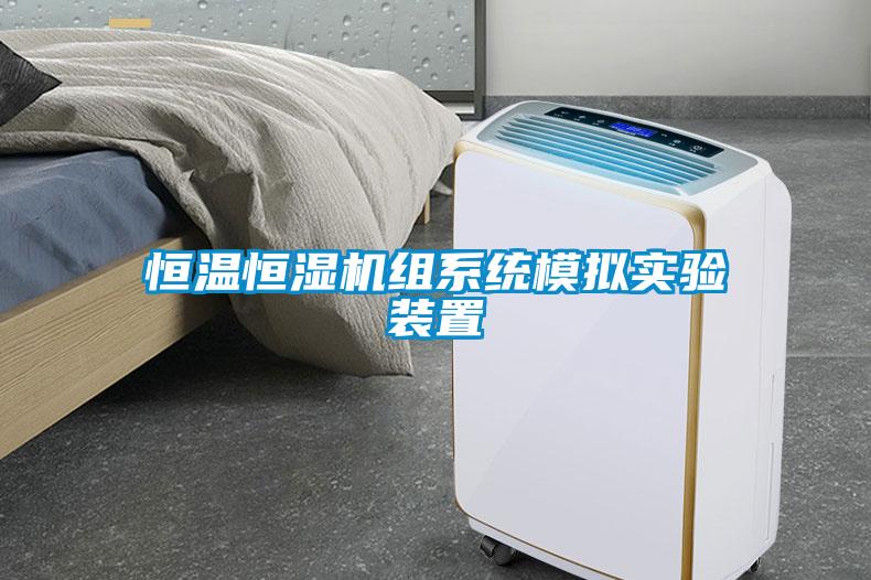 恒溫恒濕機組系統模擬實驗裝置