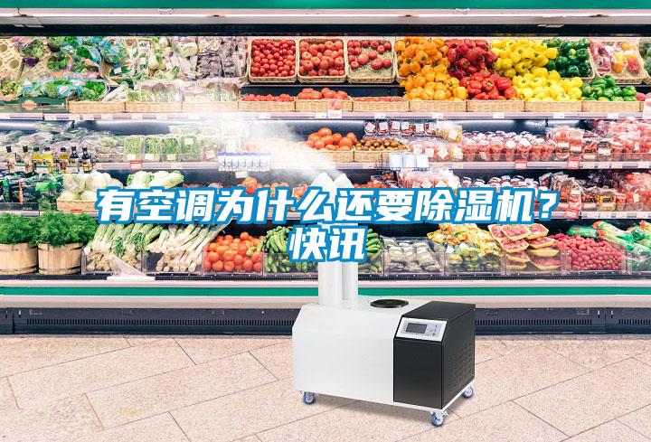 有空調為什么還要除濕機？快訊