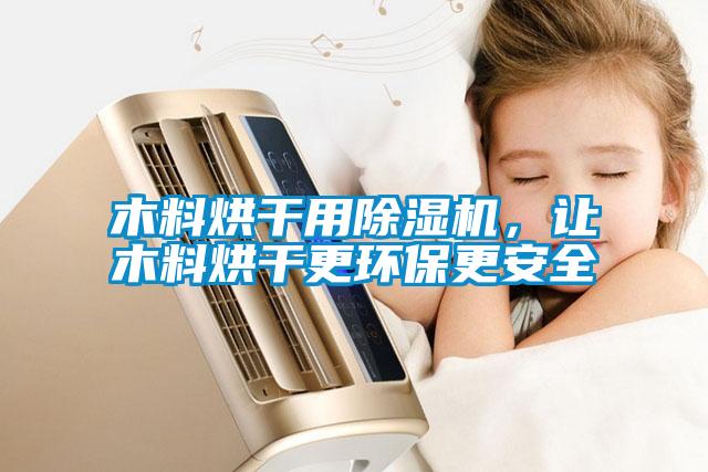 木料烘干用除濕機，讓木料烘干更環保更安全