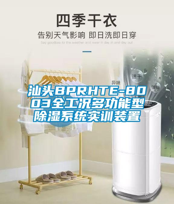 汕頭BPRHTE-8003全工況多功能型除濕系統實訓裝置