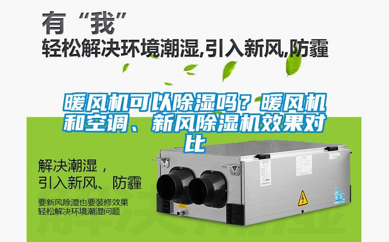 暖風(fēng)機(jī)可以除濕嗎？暖風(fēng)機(jī)和空調(diào)、新風(fēng)除濕機(jī)效果對(duì)比