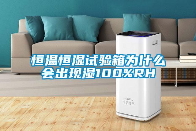 恒溫恒濕試驗箱為什么會出現濕100%RH