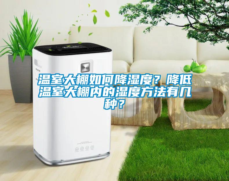 溫室大棚如何降濕度？降低溫室大棚內的濕度方法有幾種？
