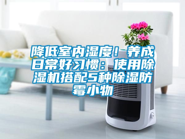 降低室內(nèi)濕度！養(yǎng)成日常好習慣：使用除濕機搭配5種除濕防霉小物