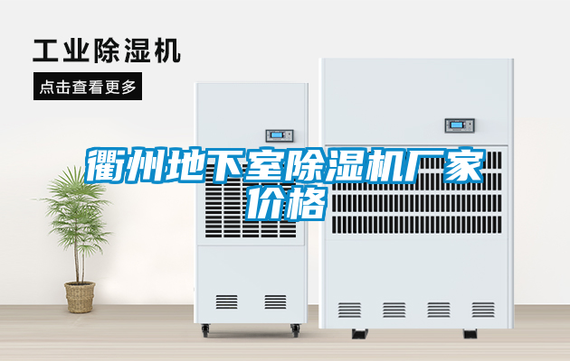 衢州地下室除濕機(jī)廠家價格