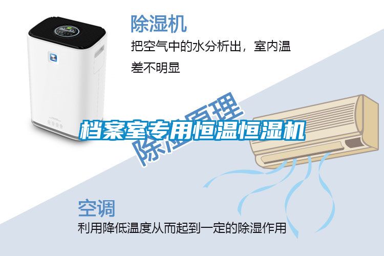 檔案室專用恒溫恒濕機